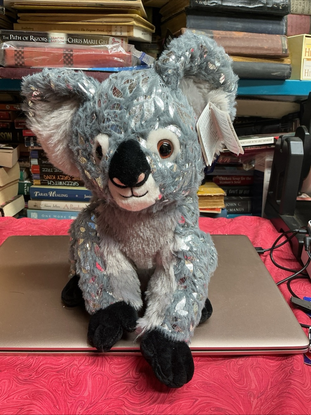 Wild Republic Silver Flaked Koala Plush - Soft Decorative Stuffed Animal